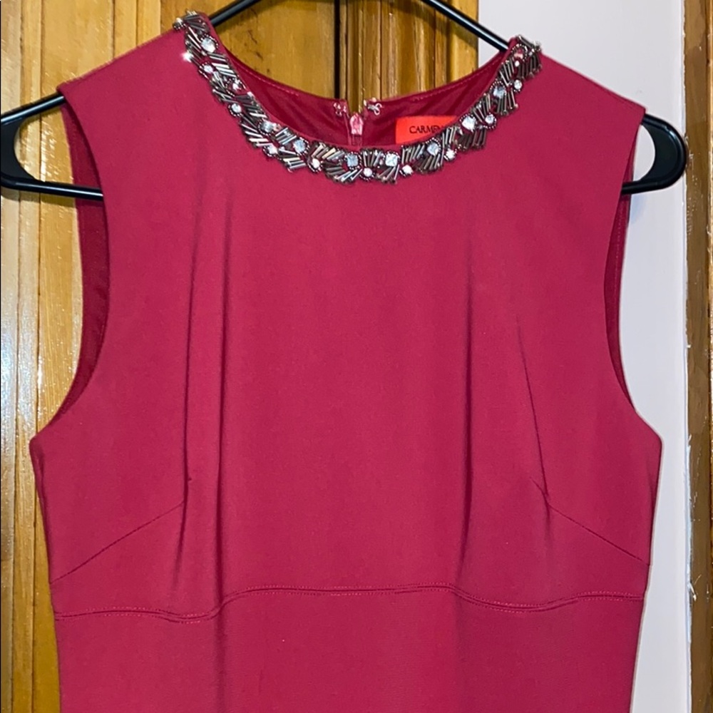 Fuschia long dress